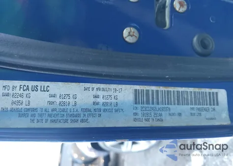 2018 Dodge Challenger Sxt from USA, damaged, VIN 2C3CDZAG9JH165970